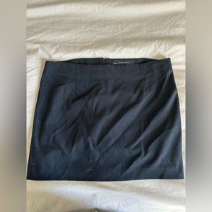 Zara Basic Mini Skirt Black Large